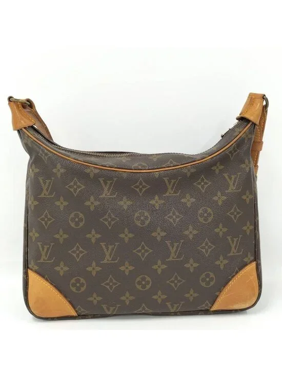 Louis Vuitton Boulogne Shoulder Bag Monogram Brown - Picture 2 of 8